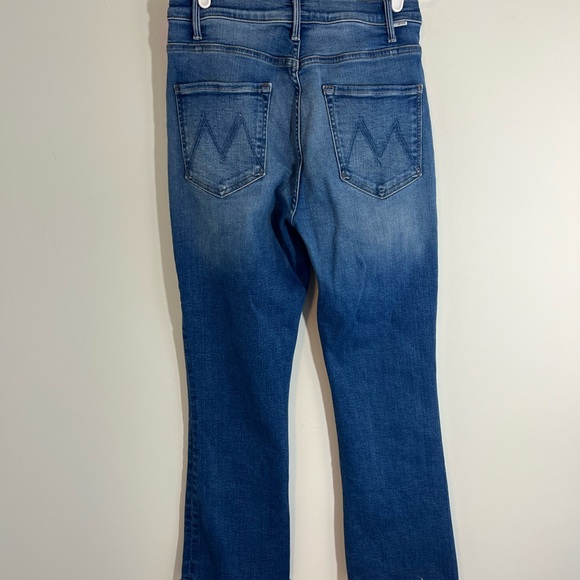 MOTHER THE HUSTLER ANKLE FRAY JEANS MEET CUTE SIZE 31 - Picture 12 of 16